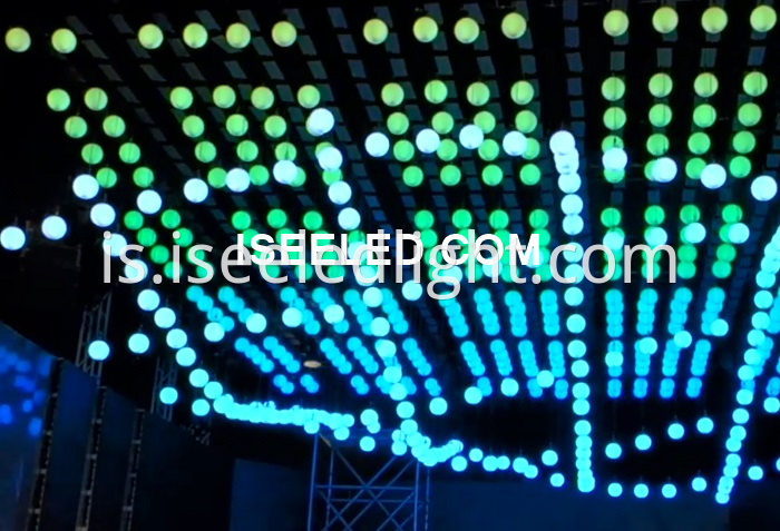 Music DMX512 LED Sphere Light